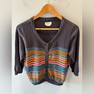 Noxana Women's Multicolor Cardigan Sweater